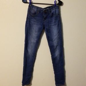 Girls blue jeans